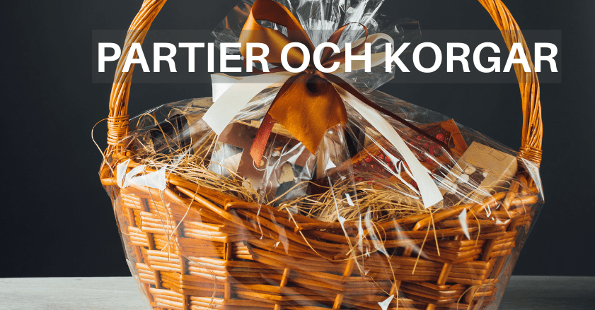 K&Ouml;P PARTIER OCH KORGAR